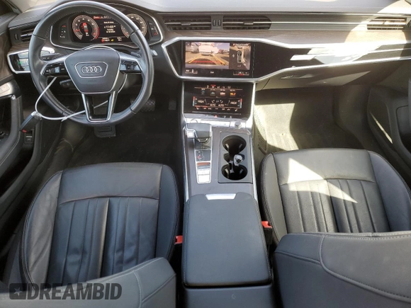 2019 Audi A6 Premium Plus with VIN WAUE8AF21KN128988, listed as a Copart auction lot 45857454 with 59,542 mi miles. Bid and sale history available at carsss.com. Image 8.