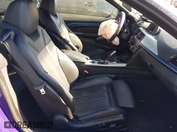 2014 BMW 4 Series 428i xDrive with VIN WBA3T1C58EPS98939, listed as a IAAI auction lot 41649313 with 35,994 mi miles and . Bid and sale history available at carsss.com. Image 5.