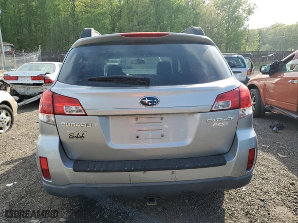 2010 Subaru Outback Prem All-Weathr/Pwr Moon with VIN 4S4BRBGC2A3381629, listed as a Copart auction lot 53649785 with 175,660 mi miles and Salvage Title. Bid and sale history available at carsss.com. Image 6.