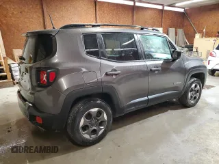 2018 Jeep Renegade Upland with VIN ZACCJBAB5JPG63825, listed as a Copart auction lot 61135135 with 113,666 mi miles and Salvage title. Bid and sale history available at DreamBid. Image 3.
