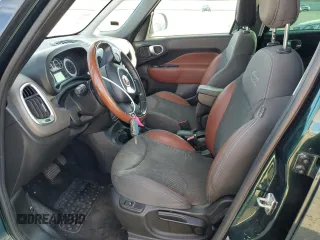 2014 FIAT 500L Trekking with VIN ZFBCFADH7EZ029440, listed as a Copart auction lot 73229504 with 55,402 mi miles and Salvage Title. Bid and sale history available at carsss.com. Image 7.