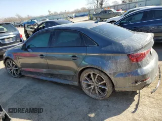 2017 Audi S3 Premium Plus with VIN WAUB1GFF6H1027247, listed as a Copart auction lot 41961353 with 0 mi miles. Bid and sale history available at carsss.com. Image 2.
