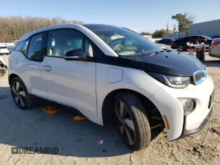 2015 BMW i3 with VIN WBY1Z4C52FV502978, listed as a Copart auction lot 44496093 with 59,588 mi miles. Bid and sale history available at carsss.com. Image 4.