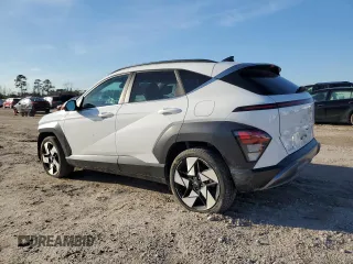 2024 Hyundai Kona Limited with VIN KM8HE3A30RU041860, listed as a Copart auction lot 47130005 with 17,165 mi miles and Salvage Title. Bid and sale history available at carsss.com. Image 2.