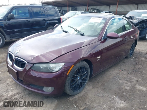 2009 BMW 3 Series 328i xDrive with VIN WBAWV53509P080112, listed as a IAAI auction lot 41866146 with 108,959 mi miles and . Bid and sale history available at carsss.com. Image 2.