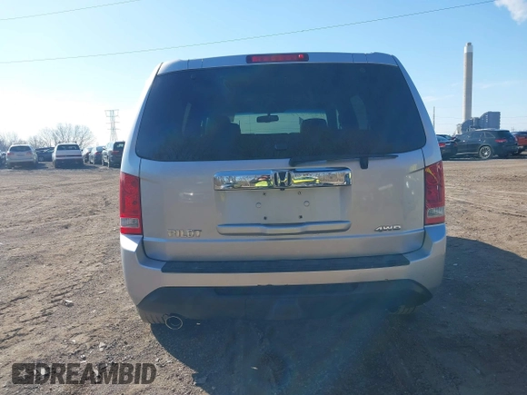 2012 Honda Pilot EX-L with VIN 5FNYF4H52CB029322, listed as a IAAI auction lot 41886279 with 156,436 mi miles and . Bid and sale history available at DreamBid. Image 16.
