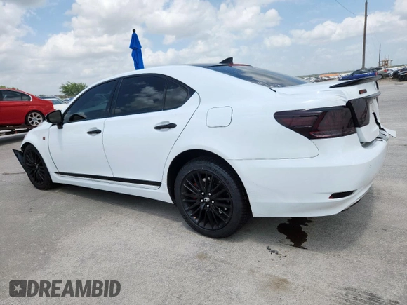 2015 Lexus LS 460 z VIN JTHCL5EF5F5023802, wystawiony jako Copart lot #61601925 z przebiegiem 110 064 mil mil oraz Szkoda całkowita • Salvage title. Historia ofert i sprzedaży dostępna na DreamBid. Obrazek 2.