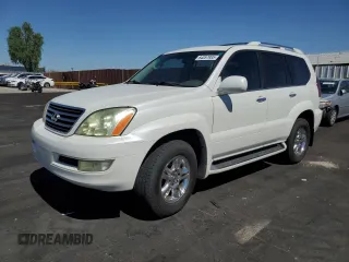 2009 Lexus GX 470 with VIN JTJBT20X390171831, listed as a Copart auction lot 64057985 with 142,640 mi miles and Clean title. Bid and sale history available at DreamBid. Image 1.