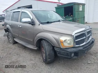 2005 Dodge Durango Limited z VIN 1D8HD58D15F518202, wystawiony jako IAAI lot #41430100 z przebiegiem 223 338 mil mil oraz . Historia ofert i sprzedaży dostępna na DreamBid. Obrazek 1.