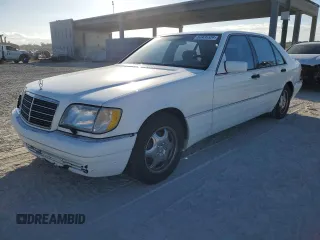 1998 Mercedes-Benz S-Class with VIN WDBGA43G0WA402064, listed as a Copart auction lot 83436324 with 120,726 mi miles and Clean Title. Bid and sale history available at carsss.com. Image 1.