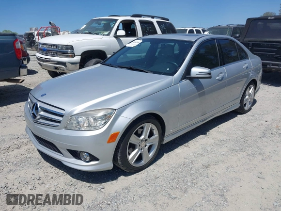 2010 Mercedes-Benz C-Class C 300 Sport with VIN WDDGF5EB9AR106325, listed as a IAAI auction lot 42043566 with 99,192 mi miles. Bid and sale history available at carsss.com. Image 2.