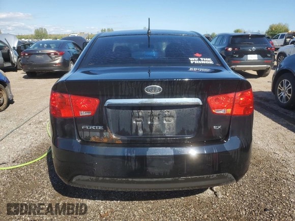 2010 Kia Forte EX with VIN KNAFU4A26A5180978, listed as a Copart auction lot 70972184 with 329,102 mi miles and Clean Title. Bid and sale history available at carsss.com. Image 6.