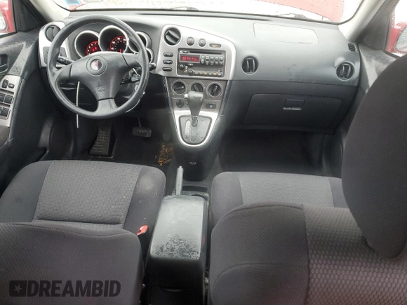 2005 Pontiac Vibe with VIN 5Y2SM63875Z436526, listed as a Copart auction lot 52885945 with 59,815 mi miles and Clean title. Bid and sale history available at DreamBid. Image 8.