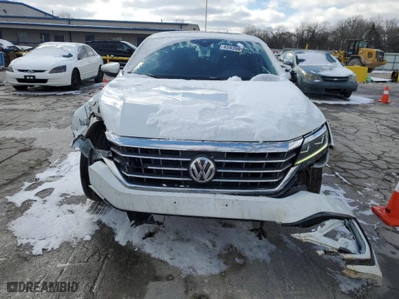 2020 Volkswagen Passat 2.0T R-Line with VIN 1VWMA7A36LC025243, listed as a Copart auction lot 45939895 with 59,594 mi miles and Salvage Title. Bid and sale history available at carsss.com. Image 5.