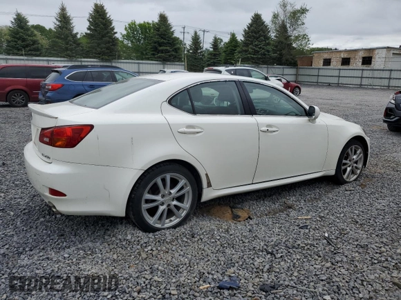 2006 Lexus IS 250 z VIN JTHBK262965013380, wystawiony jako Copart lot #58549385 z przebiegiem 129 686 mil mil oraz Tytuł czysty. Historia ofert i sprzedaży dostępna na DreamBid. Obrazek 3.