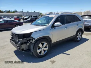 2013 Kia Sorento EX with VIN 5XYKUDA28DG365868, listed as a Copart auction lot 65435635 with 154,090 mi miles and Salvage title. Bid and sale history available at DreamBid. Image 1.
