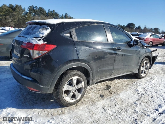 2021 Honda HR-V LX with VIN 3CZRU6H34MM737163, listed as a Copart auction lot 42048605 with 24,301 mi miles and Salvage Title. Bid and sale history available at carsss.com. Image 3.