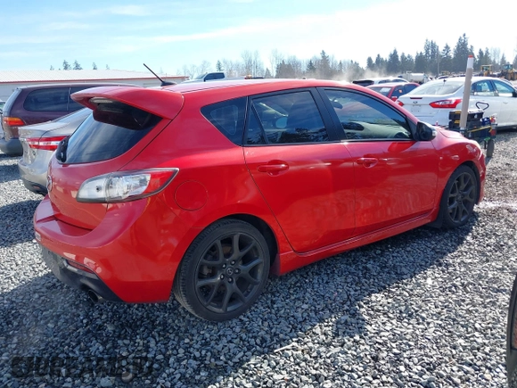 2013 Mazda 3 Mazdaspeed3 Touring with VIN JM1BL1L49D1785851, listed as a IAAI auction lot 41691825 with 148,448 mi miles and . Bid and sale history available at DreamBid. Image 4.