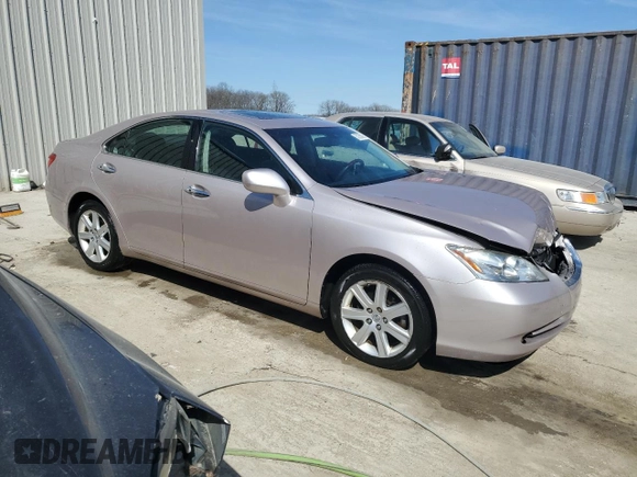 2007 Lexus ES 350 with VIN JTHBJ46G072085565, listed as a Copart auction lot 53256885 with 149,067 mi miles and Non Repairable. Bid and sale history available at carsss.com. Image 4.