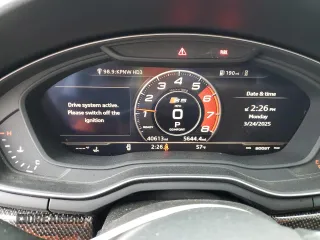 2018 Audi S5 Prestige z VIN WAUR4AF54JA036352, wystawiony jako Copart lot #50414155 z przebiegiem 40 613 mil mil oraz Szkoda całkowita • Salvage title. Historia ofert i sprzedaży dostępna na DreamBid. Obrazek 9.