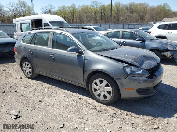 2014 Volkswagen Jetta SportWagen S with VIN 3VWPP7AJ3EM626556, listed as a Copart auction lot 53340045 with 158,885 mi miles and Salvage Title. Bid and sale history available at carsss.com. Image 4.