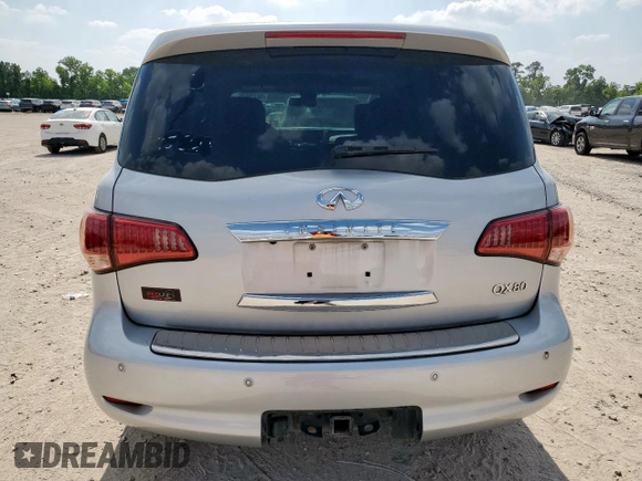 2014 Infiniti QX80 z VIN JN8AZ2NF6E9555206, wystawiony jako Copart lot #58139605 z przebiegiem 171 588 mil mil oraz Czysty tytuł • Clean title. Historia ofert i sprzedaży dostępna na DreamBid. Obrazek 6.
