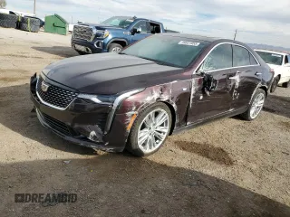 2021 Cadillac CT4 Premium Luxury with VIN 1G6DB5RK7M0110517, listed as a Copart auction lot 49531955 with 7,888 mi miles and Salvage Title. Bid and sale history available at DreamBid. Image 1.