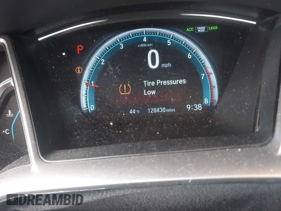 2016 Honda Civic Sedan EX with VIN 2HGFC2F81GH509046, listed as a IAAI auction lot 41542162 with 128,430 mi miles. Bid and sale history available at carsss.com. Image 15.