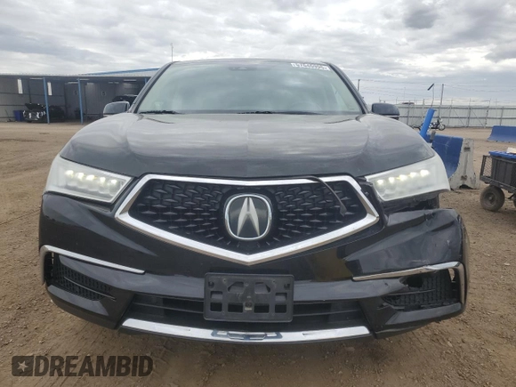 2018 Acura MDX Technology with VIN 5J8YD4H51JL001576, listed as a Copart auction lot 57646995 with 98,295 mi miles and Salvage title. Bid and sale history available at DreamBid. Image 5.