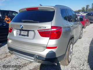 2017 BMW X3 xDrive28i with VIN 5UXWX9C33H0T22075, listed as a IAAI auction lot 41431025 with 128,471 mi miles. Bid and sale history available at carsss.com. Image 4.
