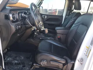 2019 Jeep Wrangler Unlimited Sahara with VIN 1C4HJXEGXKW651960, listed as a Copart auction lot 84255444 with 61,982 mi miles and Salvage title. Bid and sale history available at DreamBid. Image 7.