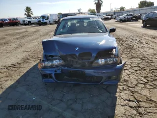 2001 BMW 5 Series 525iA with VIN WBADT43411GF55207, listed as a Copart auction lot 72247264 with 129,965 mi miles and Salvage Title. Bid and sale history available at carsss.com. Image 5.