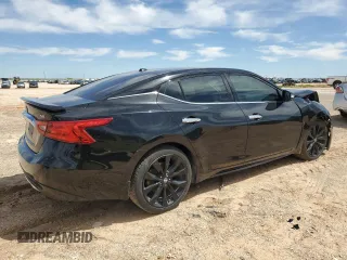 2017 Nissan Maxima SL with VIN 1N4AA6AP3HC445512, listed as a Copart auction lot 56127205 with 103,702 mi miles and Salvage title. Bid and sale history available at DreamBid. Image 3.