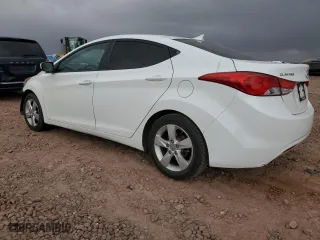 2013 Hyundai Elantra Limited PZEV with VIN 5NPDH4AE4DH454921, listed as a Copart auction lot 49145025 with 81,874 mi miles and Salvage Title. Bid and sale history available at carsss.com. Image 2.