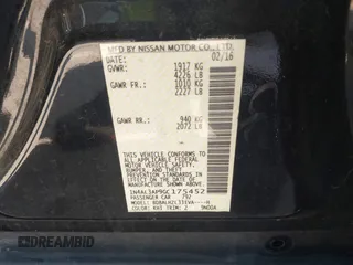 2016 Nissan Altima S z VIN 1N4AL3AP9GC175452, wystawiony jako IAAI lot #41979938 z przebiegiem 145 950 mil mil oraz . Historia ofert i sprzedaży dostępna na DreamBid. Obrazek 9.
