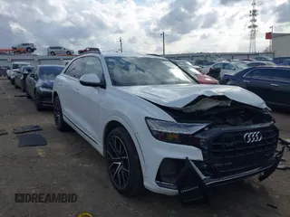 2021 Audi Q8 Prestige z VIN WA1FVAF13MD008507, wystawiony jako IAAI lot #41725785 z przebiegiem 72 749 mil mil oraz . Historia ofert i sprzedaży dostępna na DreamBid. Obrazek 1.