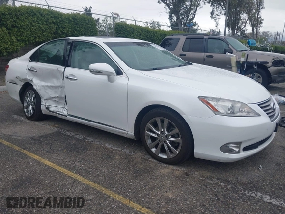2011 Lexus ES with VIN JTHBK1EG8B2425485, listed as a IAAI auction lot 42062926 with 108,023 mi miles. Bid and sale history available at carsss.com. Image 1.