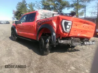 2023 Ford F-150 Raptor with VIN 1FTFW1RG4PFB17389, listed as a IAAI auction lot 38170289 with 19,772 mi miles and . Bid and sale history available at DreamBid. Image 3.