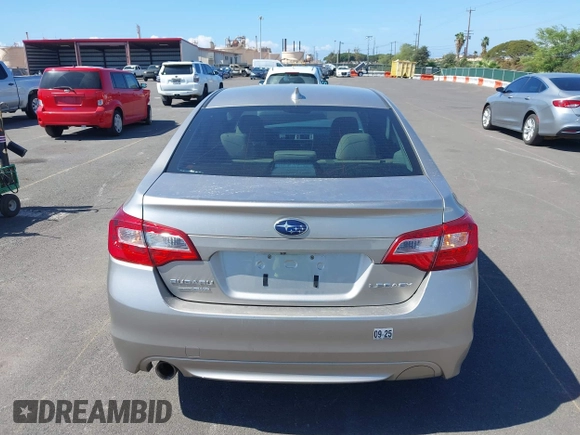 2016 Subaru Legacy 2.5i Premium with VIN 4S3BNAF62G3041864, listed as a IAAI auction lot 41516582 with 121,061 mi miles. Bid and sale history available at carsss.com. Image 17.