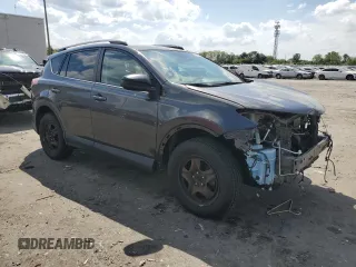 2018 Toyota RAV4 LE with VIN 2T3BFREV1JW757258, listed as a Copart auction lot 52914565 with 61,237 mi miles and Salvage Title. Bid and sale history available at carsss.com. Image 4.