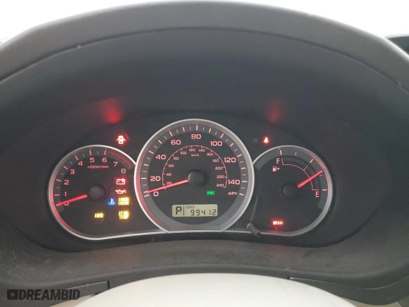 2008 Subaru Impreza Sedan (Natl) i with VIN JF1GE61618H520152, listed as a Copart auction lot 83525584 with 99,412 mi miles and Salvage Title. Bid and sale history available at carsss.com. Image 9.
