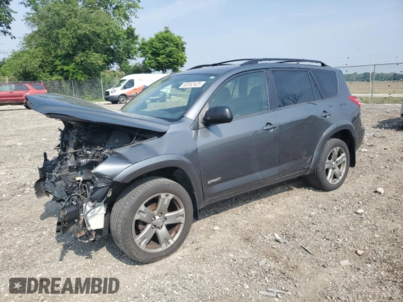 2011 Toyota RAV4 Sport with VIN JTMRF4DV3B5047144, listed as a Copart auction lot 60552425 with 178,051 mi miles and Salvage title. Bid and sale history available at DreamBid. Image 1.