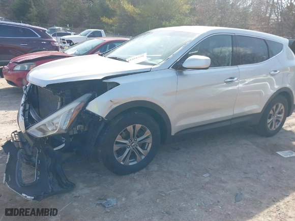 2014 Hyundai Santa Fe Sport with VIN 5XYZTDLB4EG193127, listed as a IAAI auction lot 41881558 with NaN miles. Bid and sale history available at carsss.com. Image 2.
