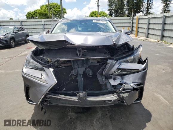 2021 Lexus NX 300 with VIN JTJDARBZ9M2179838, listed as a Copart auction lot 56742445 with 49,172 mi miles and Salvage title. Bid and sale history available at DreamBid. Image 5.