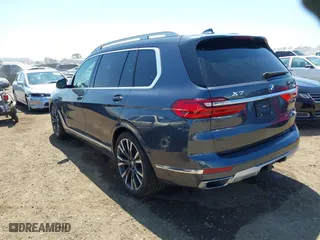 2020 BMW X7 xDrive40i with VIN 5UXCW2C07L9A00078, listed as a IAAI auction lot 41999850 with 59,711 mi miles. Bid and sale history available at carsss.com. Image 3.
