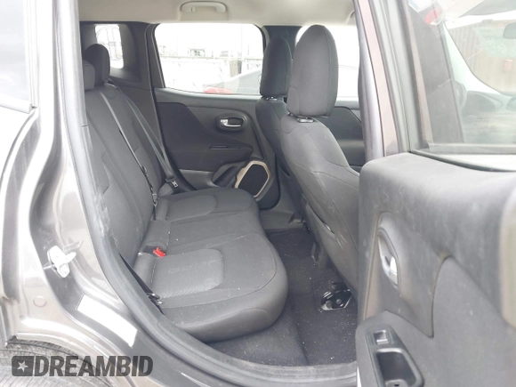 2017 Jeep Renegade Latitude with VIN ZACCJBBB0HPE88196, listed as a IAAI auction lot 42076789 with 127,008 mi miles. Bid and sale history available at carsss.com. Image 8.