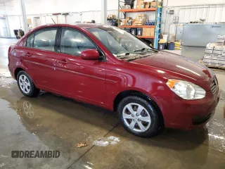 2011 Hyundai Accent GLS with VIN KMHCN4AC2BU598615, listed as a Copart auction lot 45790355 with 175,347 mi miles and Clean Title. Bid and sale history available at DreamBid. Image 4.