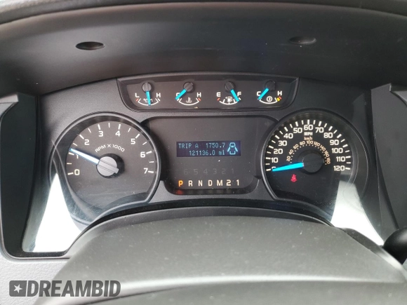 2013 Ford F-150 XL with VIN 1FTEX1CM9DFC18477, listed as a Copart auction lot 49625425 with 121,136 mi miles and Salvage Title. Bid and sale history available at carsss.com. Image 9.