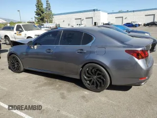 2015 Lexus GS 350 with VIN JTHBE1BL7FA004989, listed as a Copart auction lot 77909404 with 74,975 mi miles and Salvage Title. Bid and sale history available at carsss.com. Image 2.