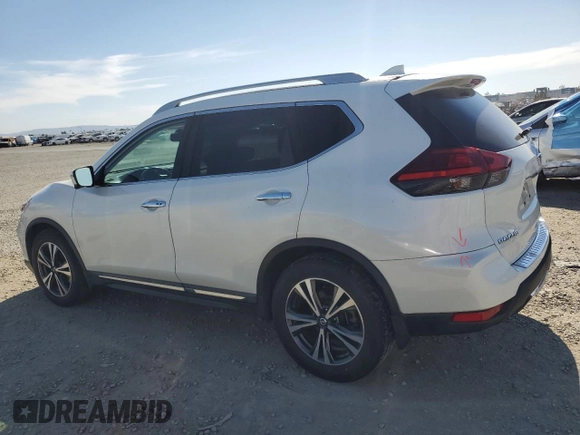 2017 Nissan Rogue S with VIN 5N1AT2MT5HC848232, listed as a Copart auction lot 52827485 with 76,005 mi miles and Salvage Title. Bid and sale history available at carsss.com. Image 2.